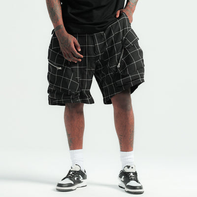 Pantalones Cortos Holgados con Bolsillos de Cierre para Hombre - Image 2