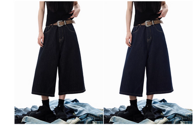 Jeans Cropped Azul en Lyocell - Corte Moderno y Sostenible - Image 11