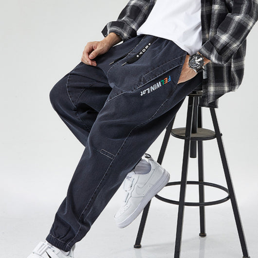 Pantalones Casuales Estilo Coreano Capri Ajustados