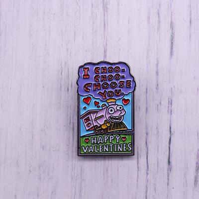 Distintivo de Tarjeta de Día de San Valentín Personalizado 'Te Elijo' Ralph y Lisa - Image 8
