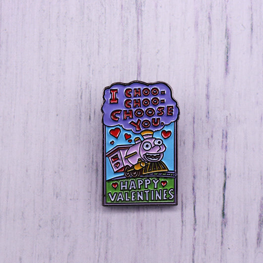 Distintivo de Tarjeta de Día de San Valentín Personalizado 'Te Elijo' Ralph y Lisa - Image 8