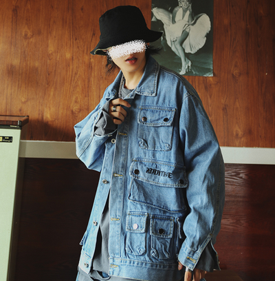 Chaqueta Vaquera con Múltiples Bolsillos - Image 13