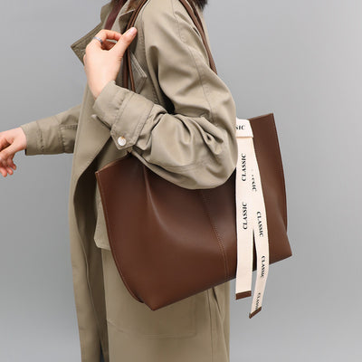 Bolso Tote de Cuero Premium - Gran Capacidad para Mujer - Image 9