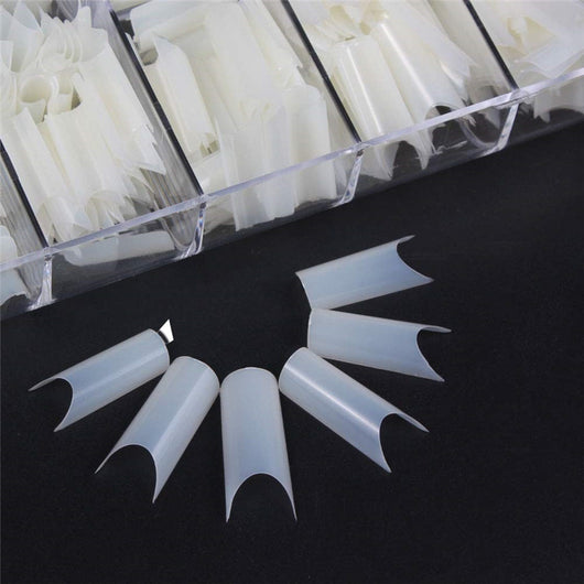 Uñas Postizas de Bambú - Caja de 500 Piezas para Manicura Profesional - Image 5