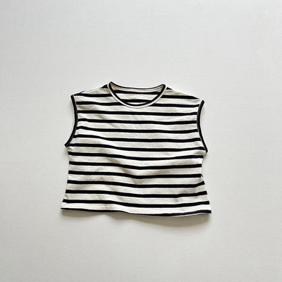 Chaleco Infantil de Algodón Slub sin Mangas - Suave y Transpirable - Image 10