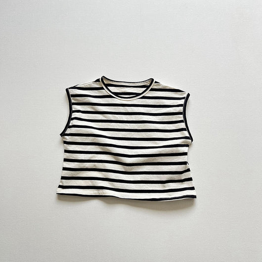 Chaleco Infantil de Algodón Slub sin Mangas - Suave y Transpirable - Image 10