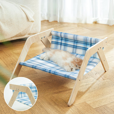 Cama Elevada para Gatos con Hamaca de Playa - Nido de Descanso Confortable - Image 5