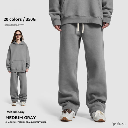 Pantalones Deportivos Holgados para Hombre - Diseño Liso y Cómodo - Image 6
