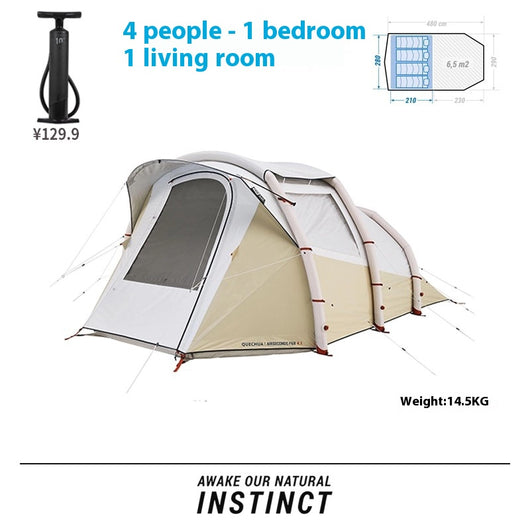 Tienda de Campaña Inflable Impermeable para Camping - Image 6