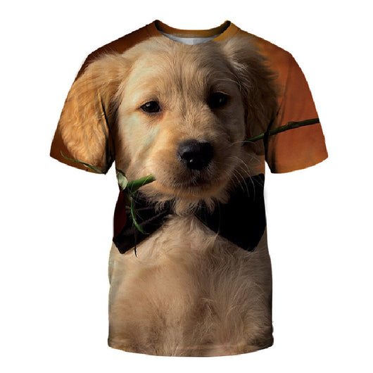 Playera Hombre Cuello Redondo Estampado 3D Digital Manga Corta - Image 5