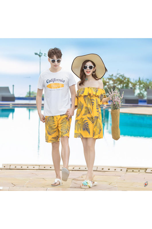 Conjunto de Playa para Parejas - Traje de Baño Coordinado Verano - Image 10