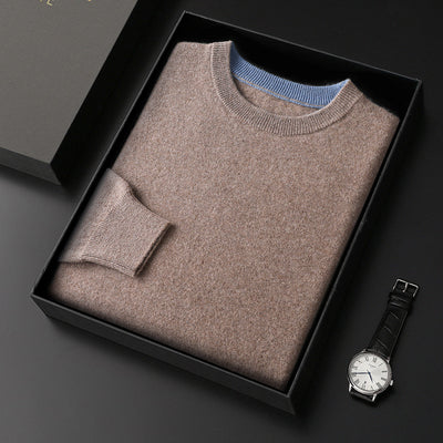 Suéter de Cuello Redondo Tejido para Hombre - Image 7