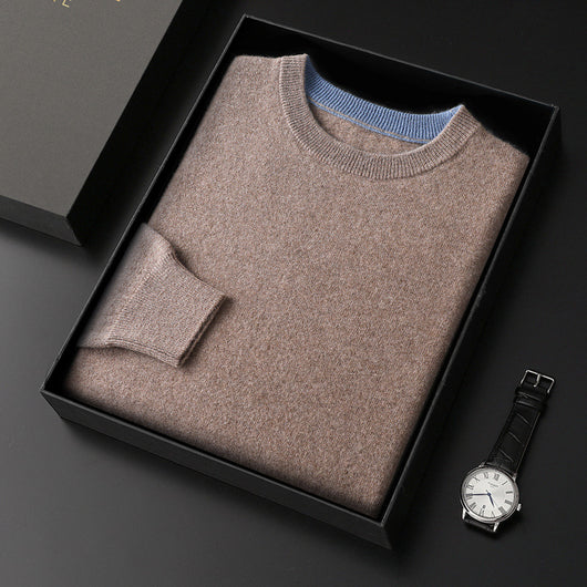 Suéter de Cuello Redondo Tejido para Hombre - Image 7