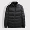 Chaqueta de Plumas para Hombre con Cuello Alto - Abrigo Cálido Otoño Invierno