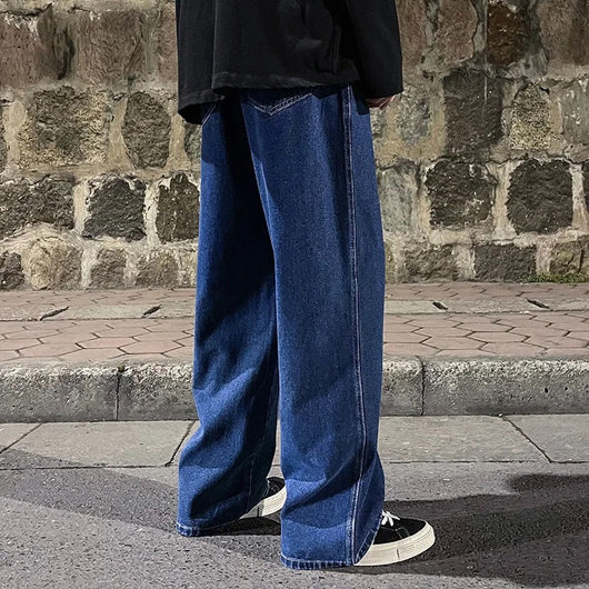 Jeans Rectos Holgados Diseño Americano para Hombre - Image 22