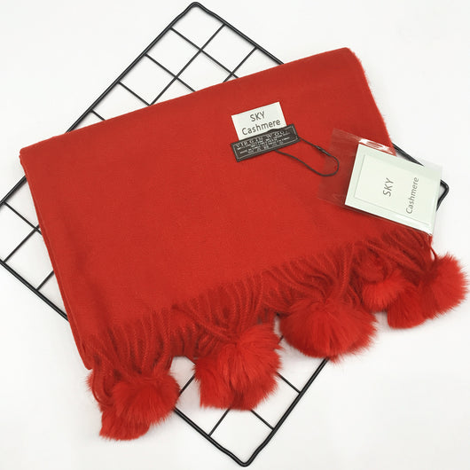 Bufanda Larga Mujer Otoño Invierno - Colores Sólidos Elegantes - Image 6