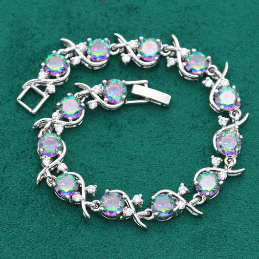 Conjunto de Joyería Elegante: Anillo, Collar, Aretes y Pulsera - Image 3