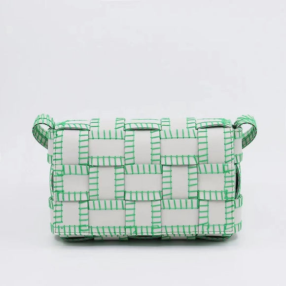 Bolsa de Tejido Artesanal con Bordado a Mano para Damas