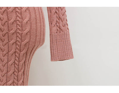 Vestido Ajustado de Punto con Falda Ceñida y Cadera Marcada - Image 10