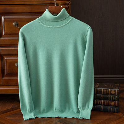 Suéter Cuello Alto para Hombre Otoño Invierno - Abrigo Interior Versátil