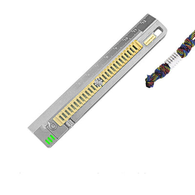 Regla Recta de Aleación de Titanio EDC Premium - Image 10