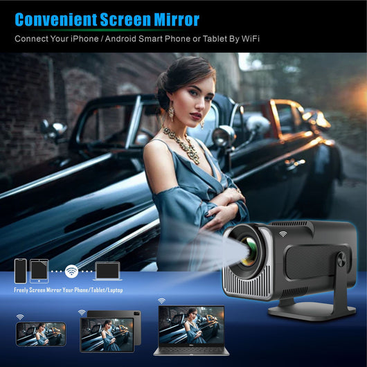 Mini Proyector HY320 720P con Sistema Android - Image 4