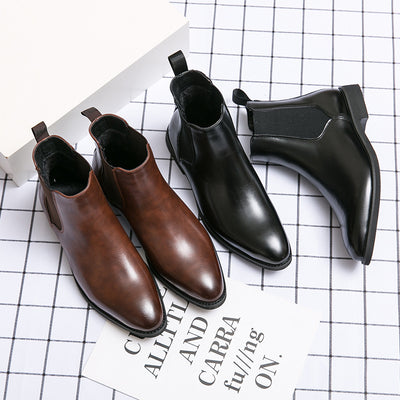 Botas Cortas de Invierno para Hombre Talla Grande con Forro Polar - Image 4