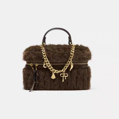Bolsa Térmica Elegante con Cadena Decorativa - Estilo Europeo y Americano - Image 2