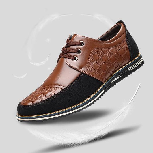 Zapatos Casuales Británicos Talla Grande para Hombre - Image 15