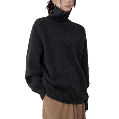 Suéter de Cuello Alto en Lana para Mujer - Image 5