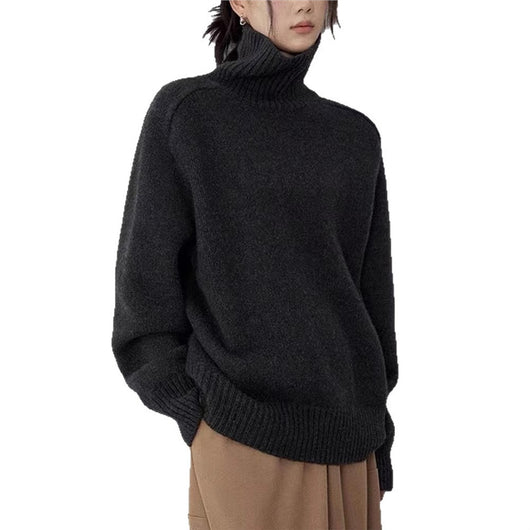 Suéter de Cuello Alto en Lana para Mujer - Image 5