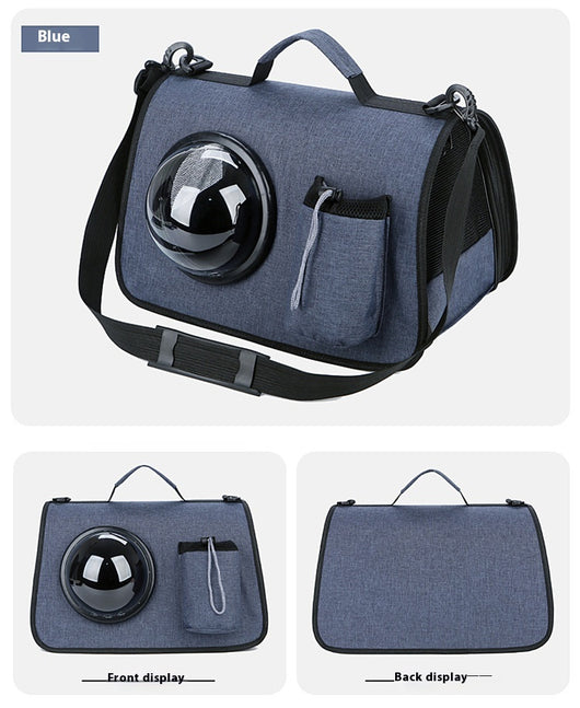 Bolsa Transportadora para Gatos - Mochila Cruzada Portátil para Mascotas - Image 21