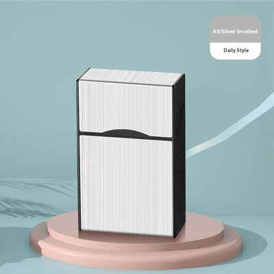 Encendedor Recargable USB con Estuche Portacigarrillos Resistente al Viento - Image 8