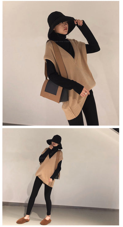 Chaleco Suelto Coreano para Mujer Talla Grande - Image 4