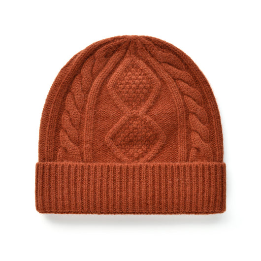Gorro de Lana con Detalle Diamante Retorcido - Image 6