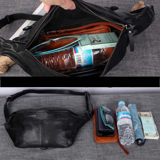 Bolsa de Cuero para Hombre - Bandolera Casual Elegante - Image 10