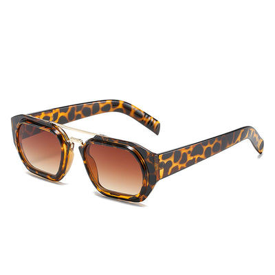 Gafas Cuadradas con Lente Espejada - Estilo Influencers Europeos y Americanos - Image 3
