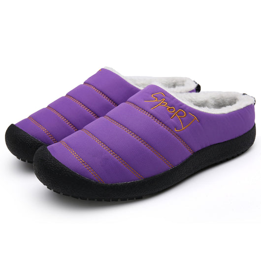 Pantuflas de Terciopelo Antideslizantes e Impermeables - Image 15