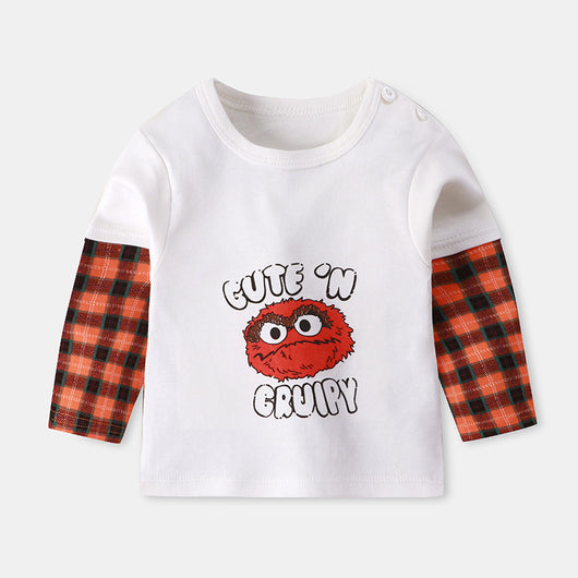 Camiseta de Manga Larga para Niños - Primavera y Otoño - Image 21