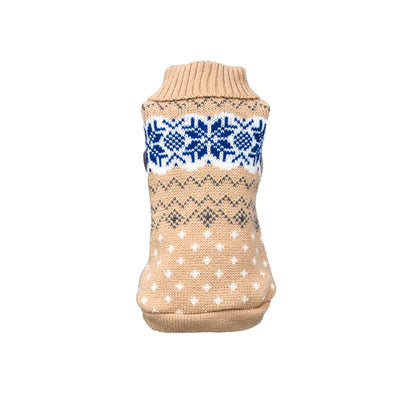 Suéter Cálido para Mascotas con Diseño de Copos de Nieve - Otoño e Invierno - Image 15