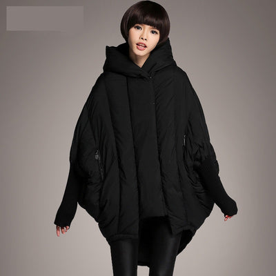 Capa Abrigo Hoodie Suelta con Bolsillos para Mujer