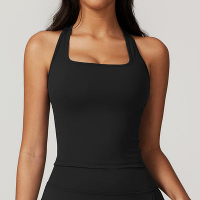 Brasier Deportivo Espalda en H con Tela Cepillada para Mujer - Image 3