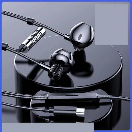 Auriculares Intrauriculares con Tarjeta de Sonido Dual y Micrófono
