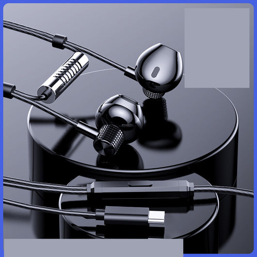 Auriculares Intrauriculares con Tarjeta de Sonido Dual y Micrófono