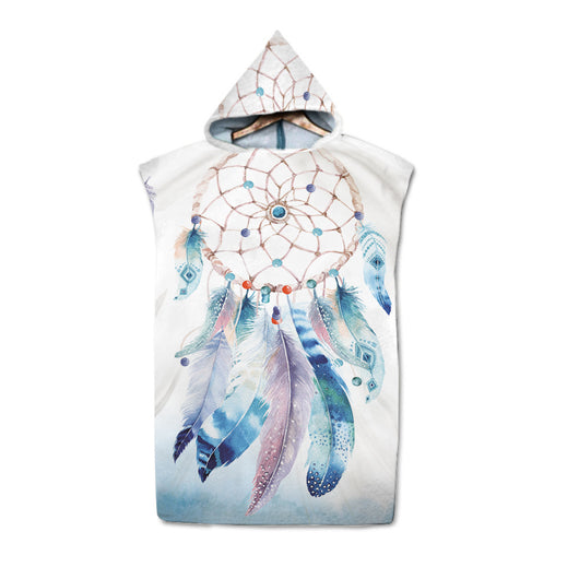 Poncho Toalla de Playa con Capucha - Protección Solar y Cambio Rápido - Image 24