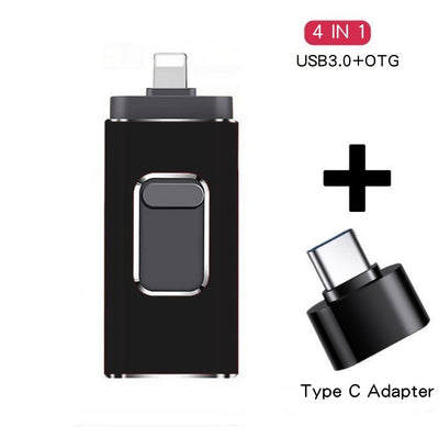Pendrive Multifuncional 4 en 1 para Móvil - Metal Premium - Image 18