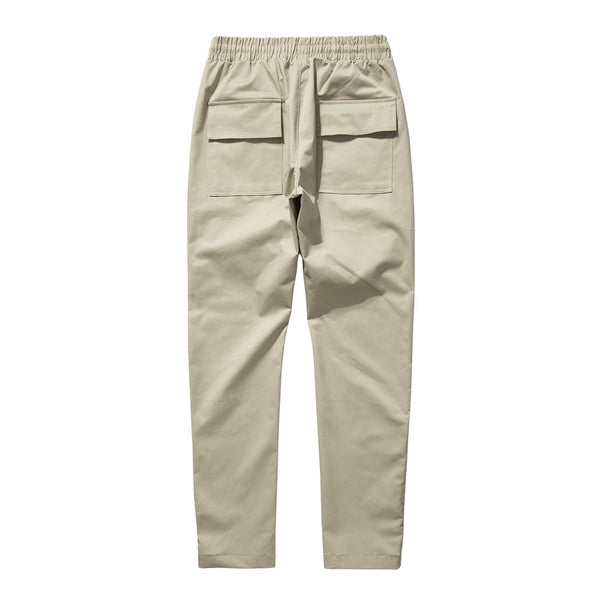 Pantalones Cargo Rectos con Múltiples Bolsillos Estampado Floral Cashew para Hombre - Image 3