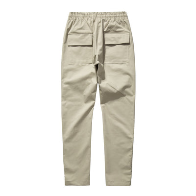 Pantalones Cargo Rectos con Múltiples Bolsillos Estampado Floral Cashew para Hombre - Image 3