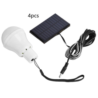 Bombilla Solar de Emergencia Recargable con Cable LED - Image 8