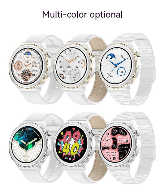 Anillo Inteligente Femenino con Llamadas Bluetooth, NFC y Monitor de Ciclo - Image 2